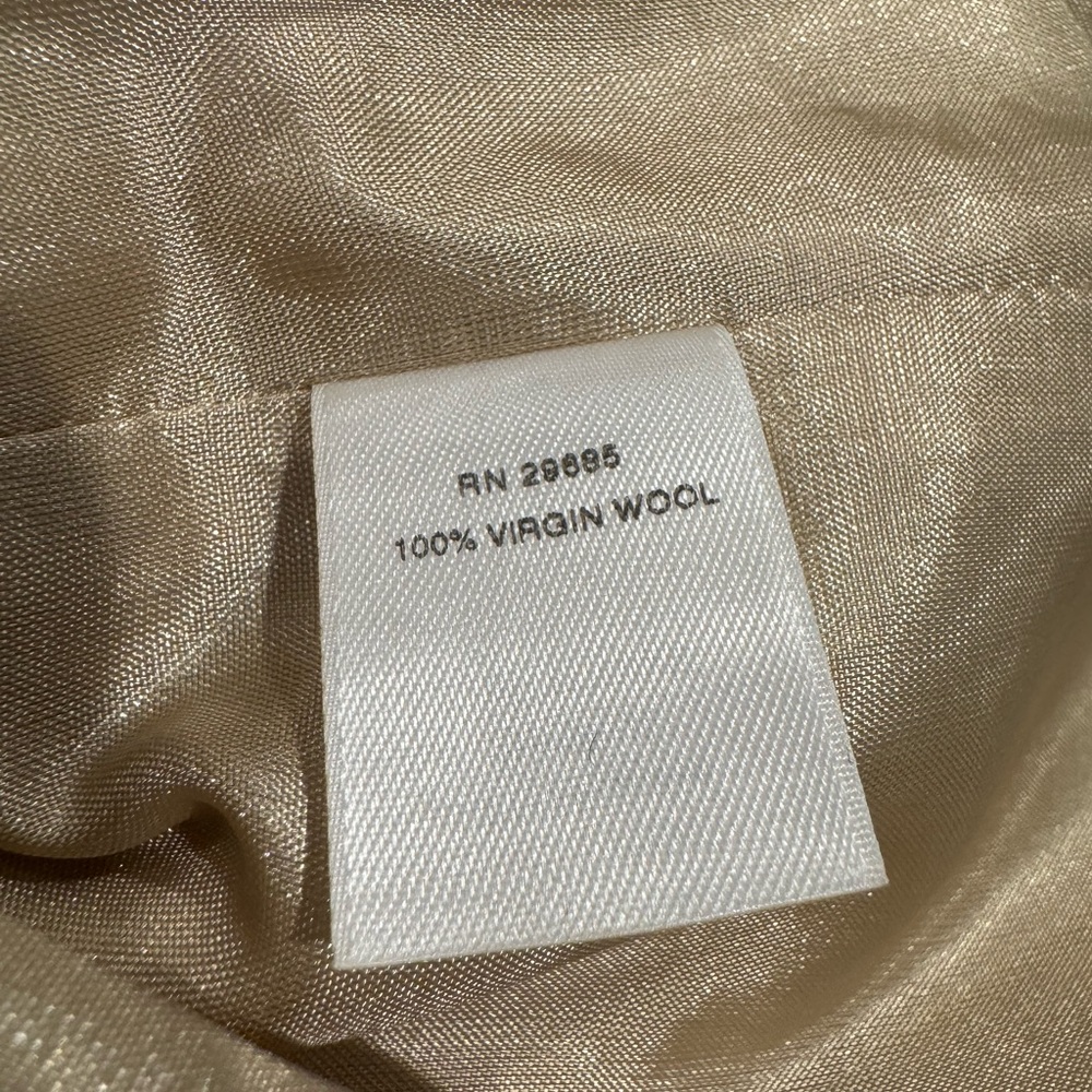 Pendleton Women’s Beige 100% Virgin Wool Blazer Jacket Size 8 Classic - Picture 5 of 8